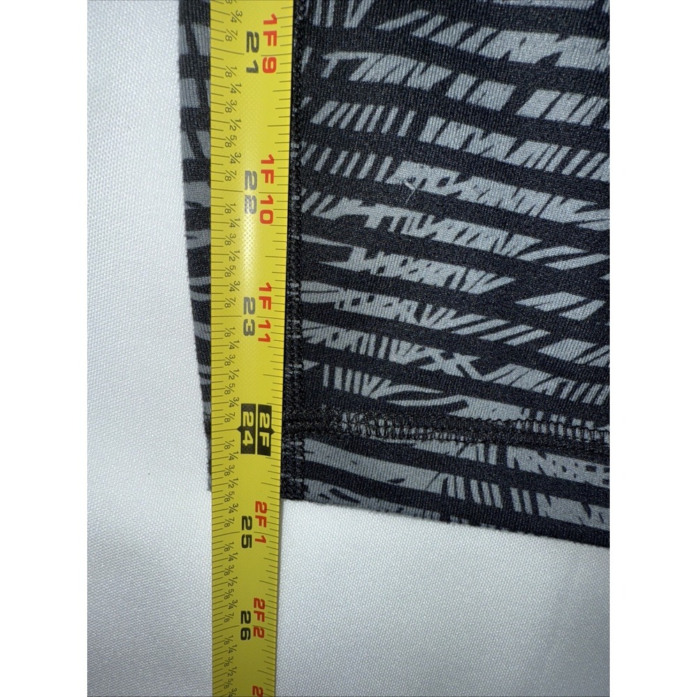 Lululemon Wunder Under Pant‎ Full-On Luon Roll Down Stripe Play Slate Black 4 - Picture 6 of 8